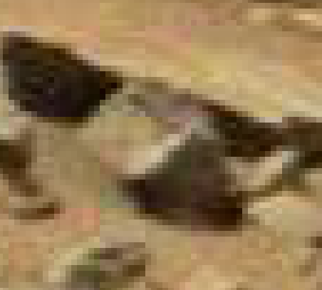 mars anomaly image a on stone sol 710 was life on mars