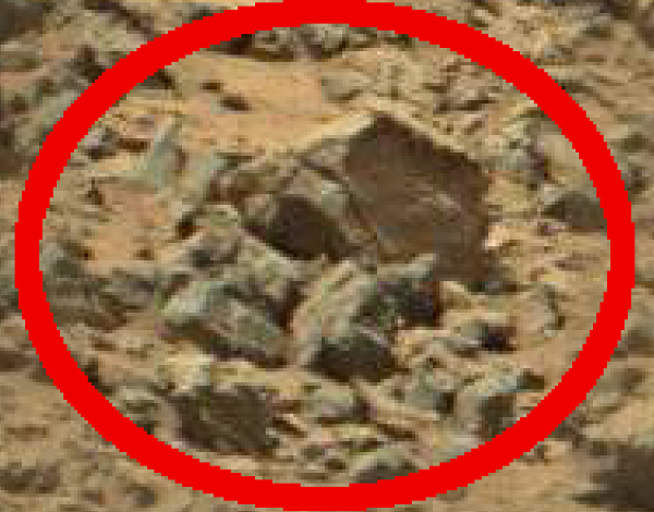 mars anomaly skull stone sol 710 was life on mars