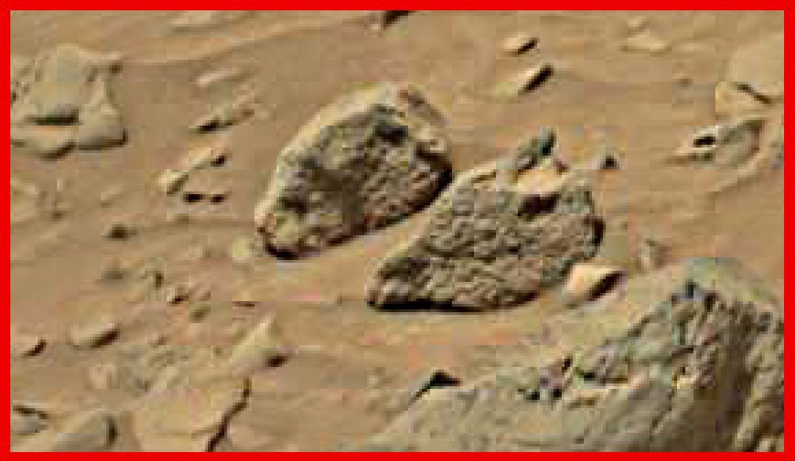 Mars anomalies - animal heads