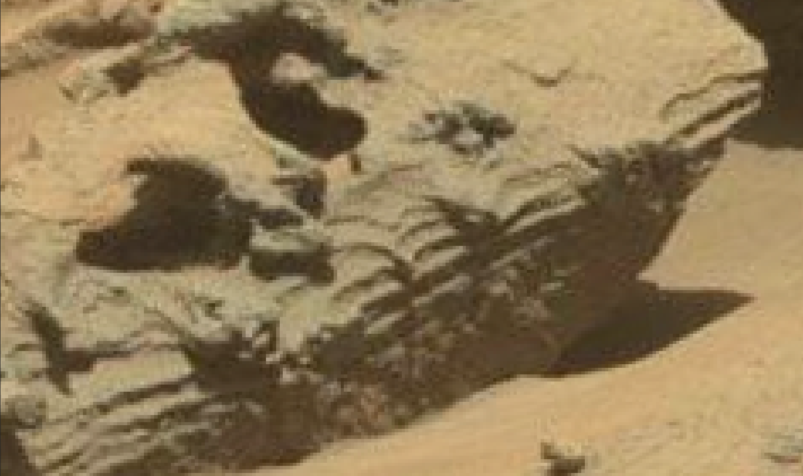 mars sol 1293 anomaly-artifacts 3b was life on mars