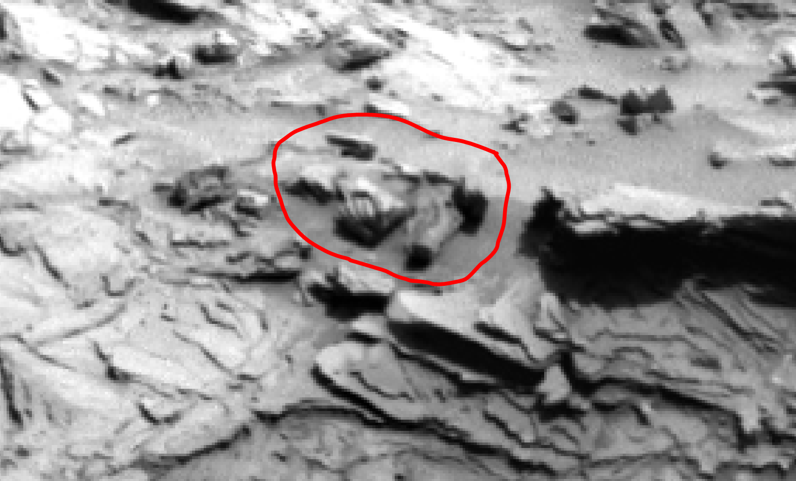 mars sol 1342 anomaly-artifacts 2a was life on mars