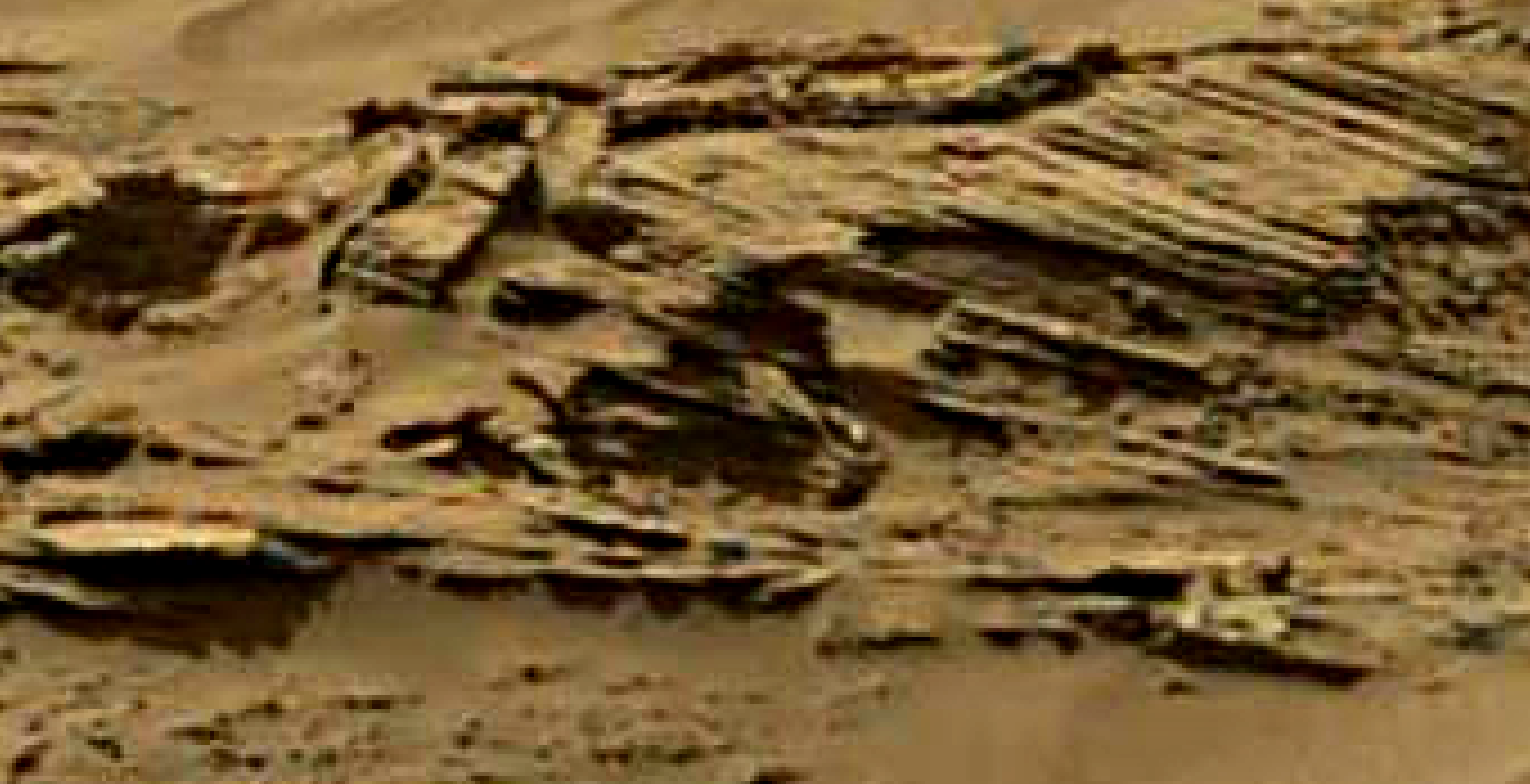 mars sol 1344 anomaly-artifacts 9 was life on mars
