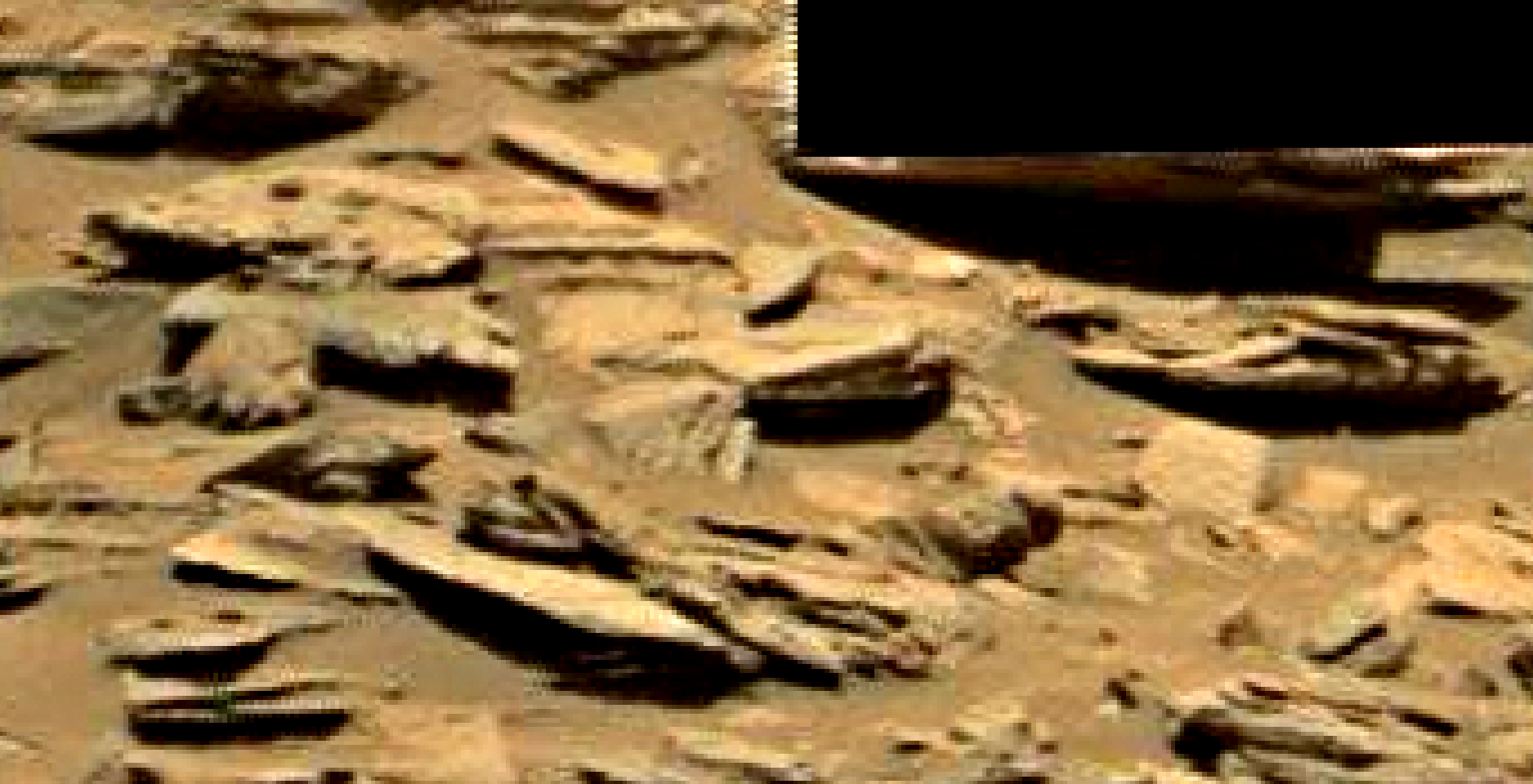 mars sol 1353 anomaly-artifacts 28b was life on mars