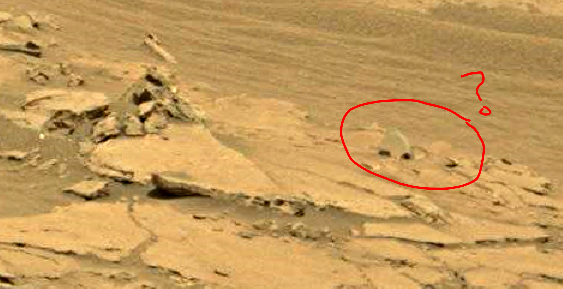 mars sol 1353 anomaly-artifacts 53 was life on mars