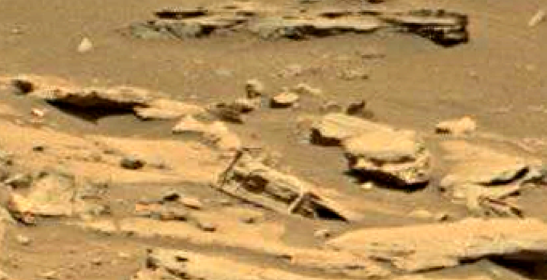 mars sol 1353 anomaly-artifacts 9c was life on mars