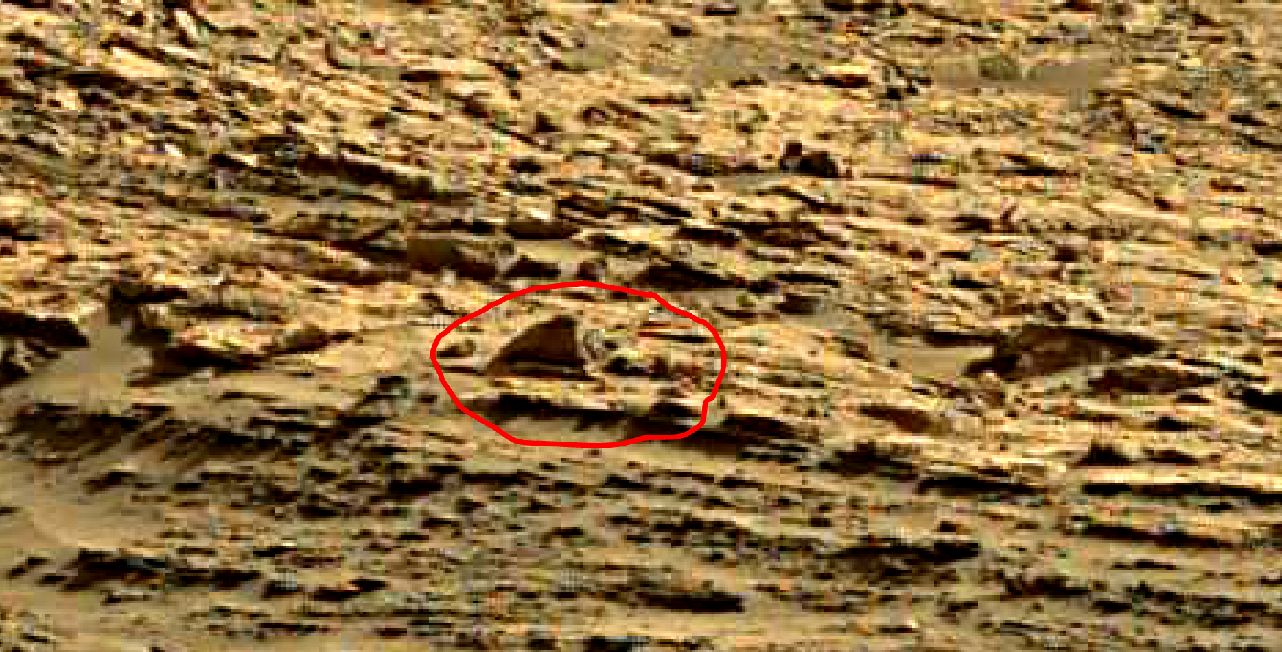 mars sol 1376 anomaly-artifacts 3a was life on mars