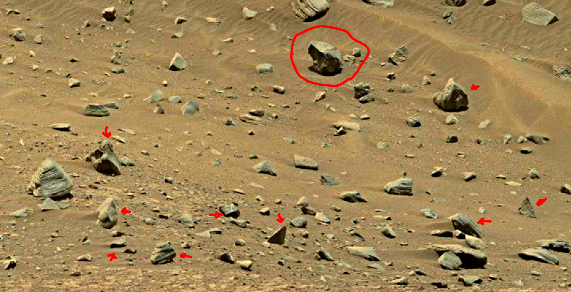 mars sol 1399 anomaly artifacts 5a1 was life on mars