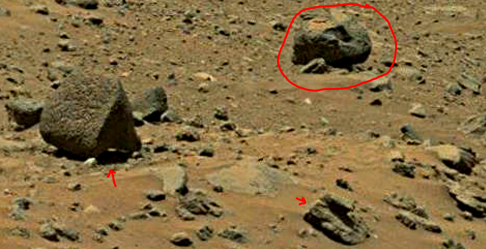 mars sol 1402 anomaly artifacts 4 was life on mars