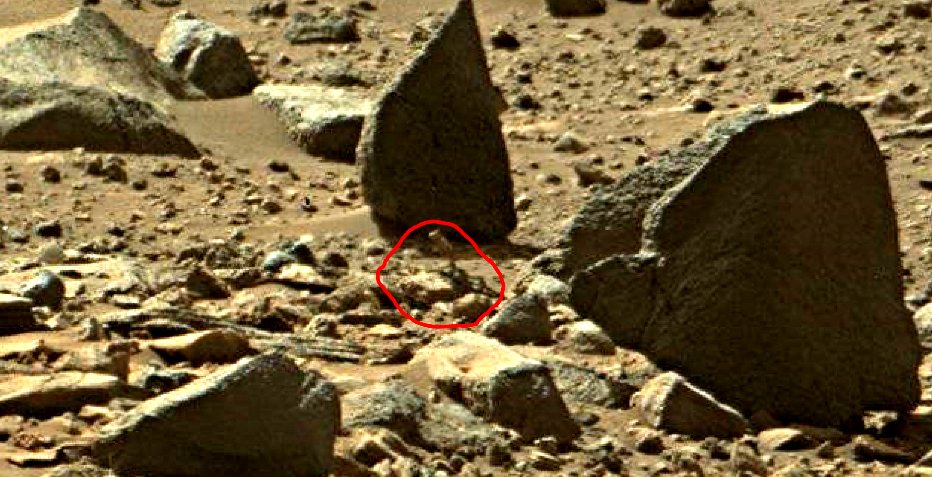 mars sol 1405 anomaly artifacts 12 was life on mars