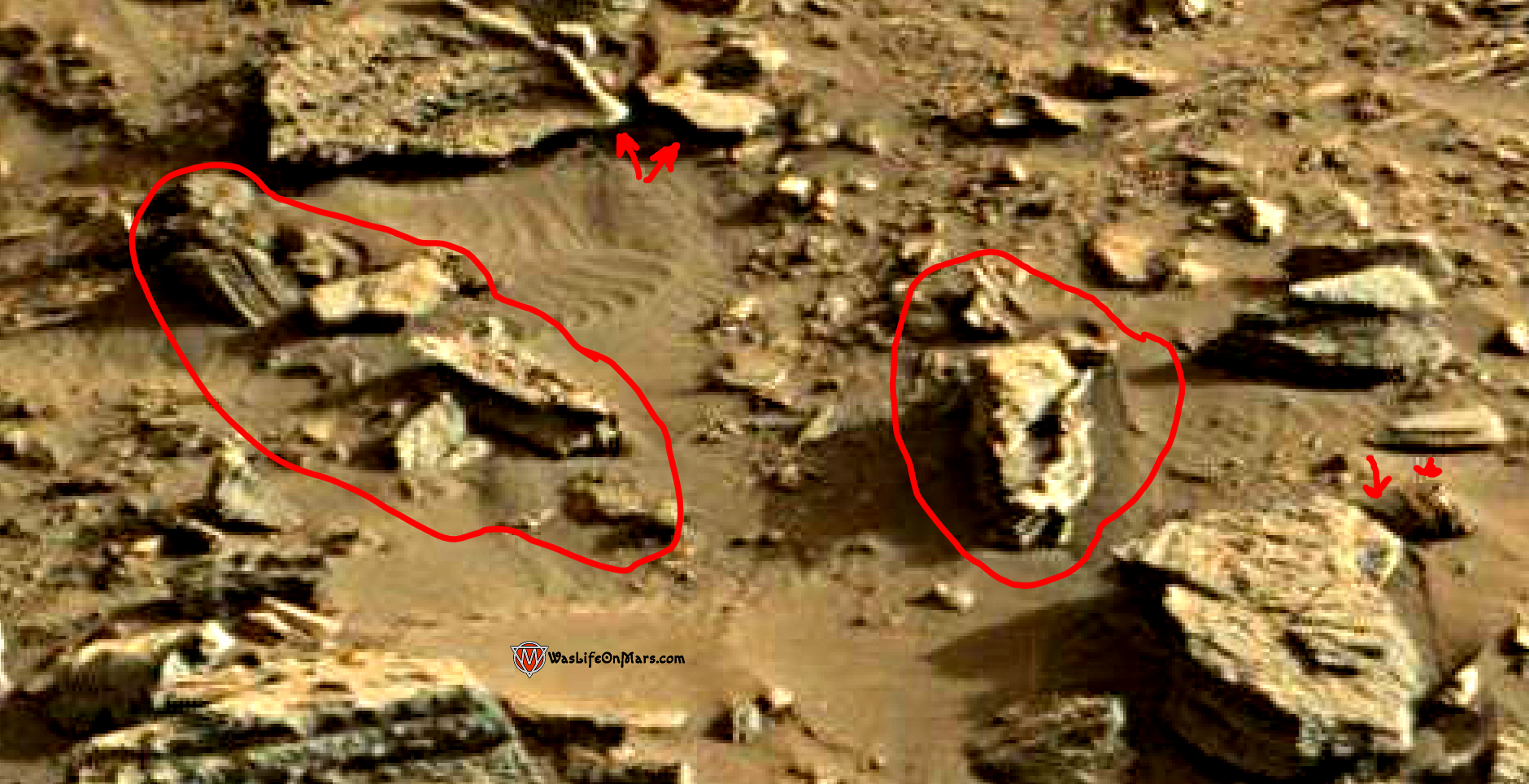 mars sol 1419 anomaly artifacts 7a1 was life on mars