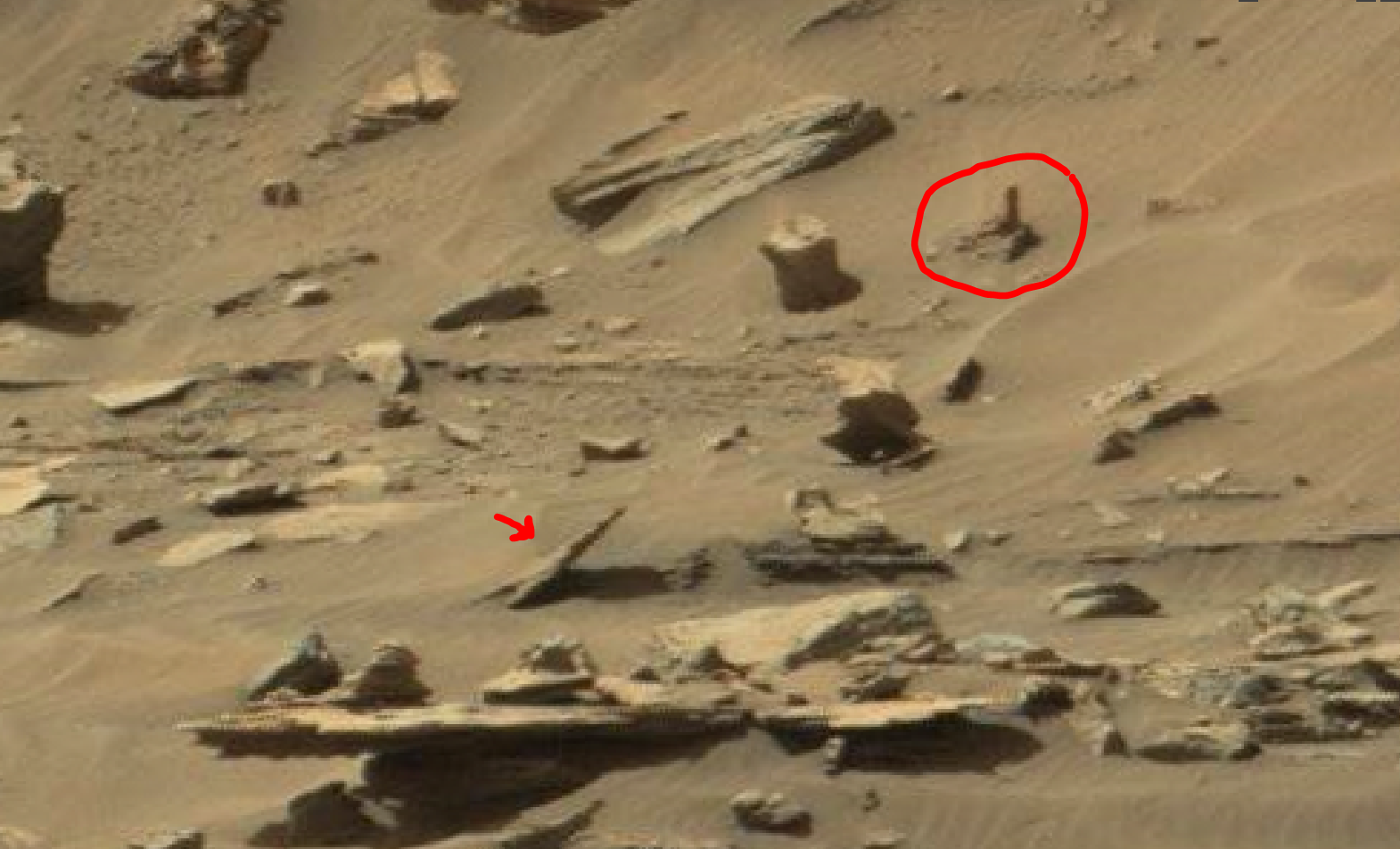 mars sol 1429 anomaly artifacts 5 was life on mars