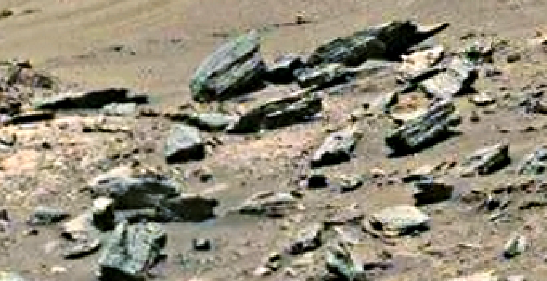 mars sol 1432 b&w anomaly artifacts 11 was life on mars