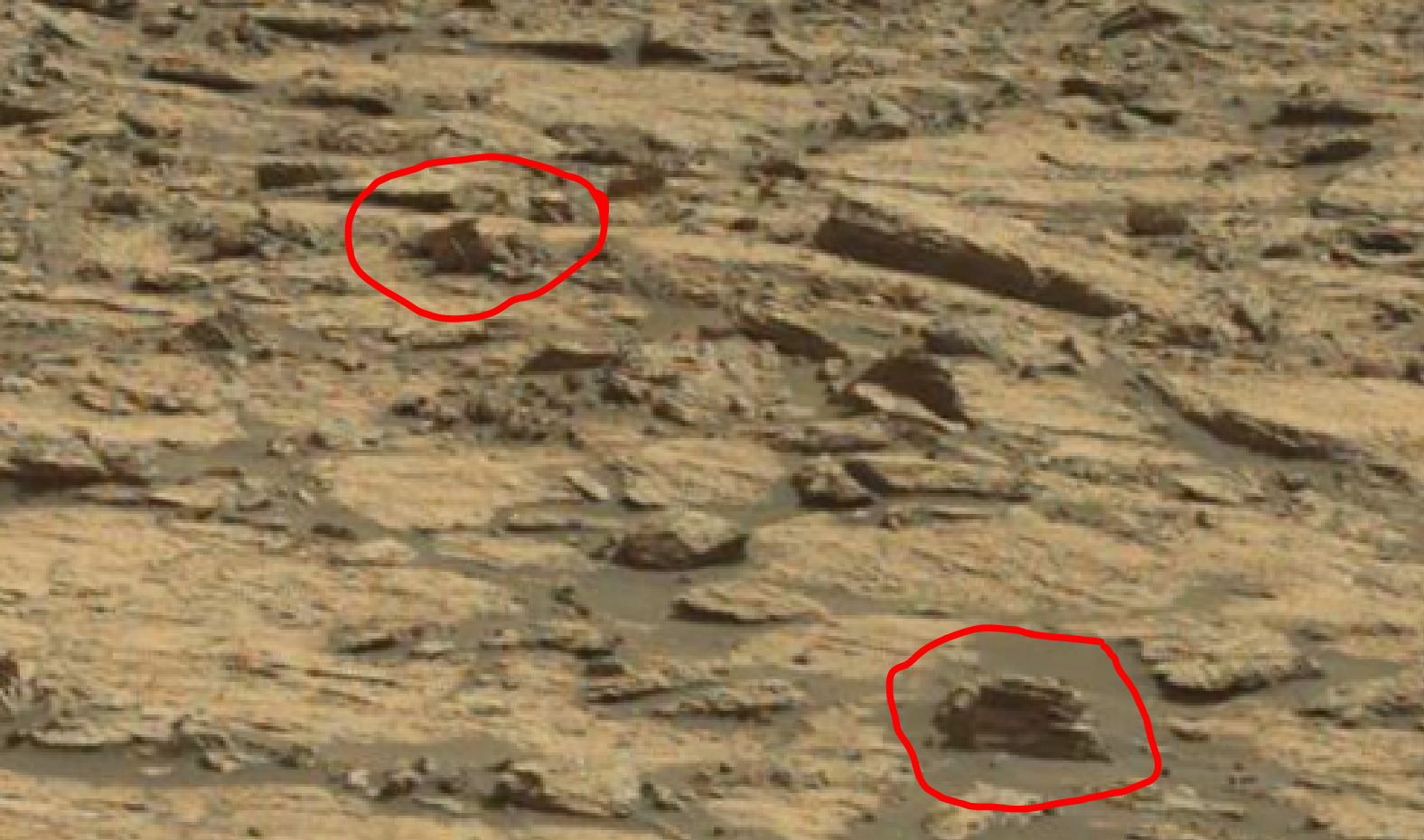 mars sol 1435 anomaly artifacts 1 was life on mars