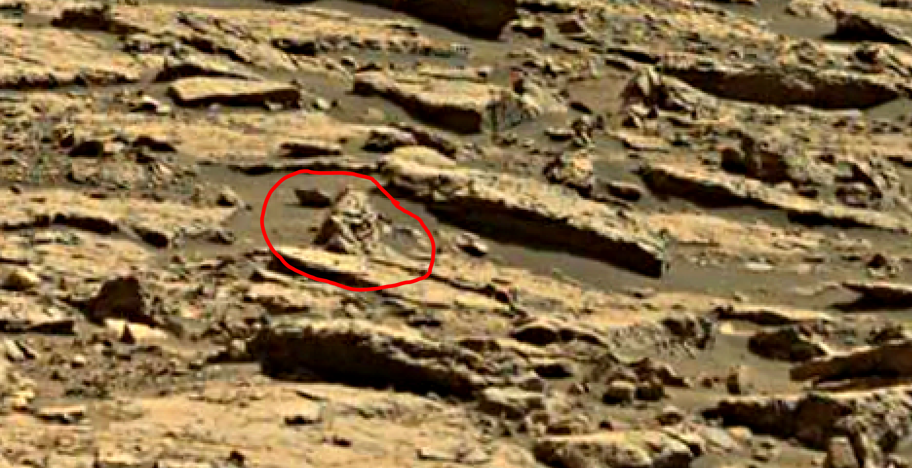 mars sol 1435 anomaly artifacts 2a was life on mars