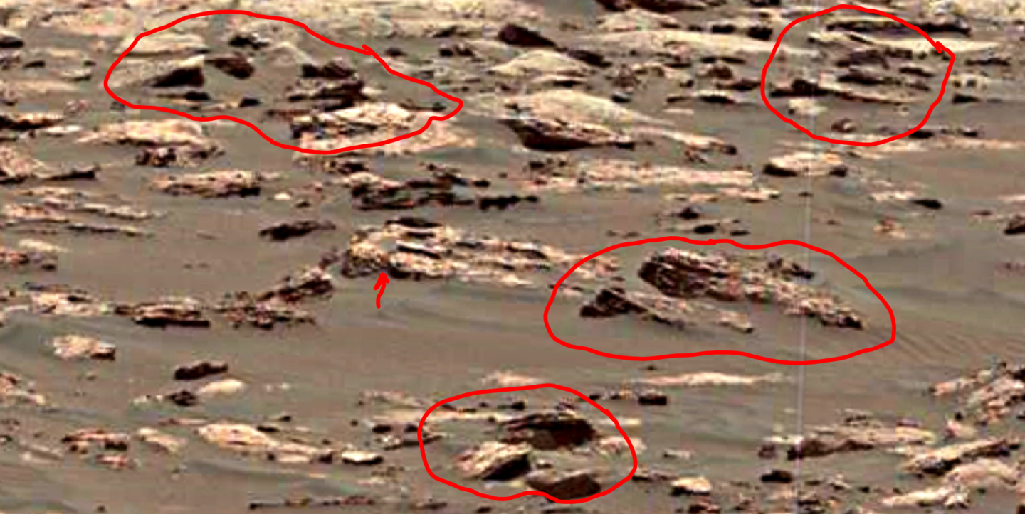 Mars Sol 1582 Composite View & Anomalies Was Life On Mars?